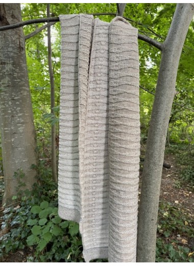 Dune scarf in 100% baby alpaca